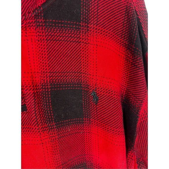 Polo Ralph Lauren plaid pullover sweatshirt - Picture 3 of 5